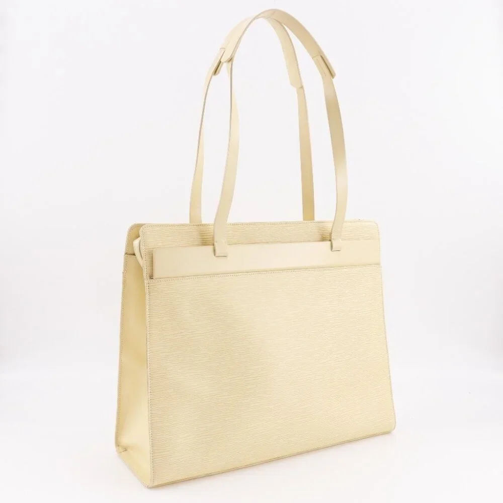 LOUIS VUITTON Croisette PM Tote Bag M5249A Vanilla cream Epi Leather Women